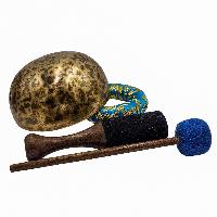 [handmade Singing Bowls], Buddhist Hand Beaten, Antique Finishing, [select Accessories]