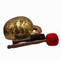 [handmade Singing Bowls], Buddhist Hand Beaten, Antique Finishing, [select Accessories]
