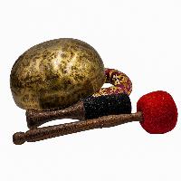 [handmade Singing Bowls], Buddhist Hand Beaten, Antique Finishing, [select Accessories]