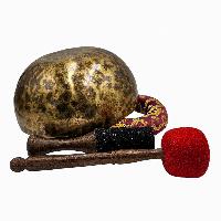 [handmade Singing Bowls], Buddhist Hand Beaten, Antique Finishing, [select Accessories]