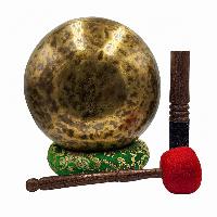 [handmade Singing Bowls], Buddhist Hand Beaten, Antique Finishing, [select Accessories]