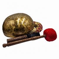 [full Moon Bowl], Buddhist Hand Beaten, Antique Finishing, [select Accessories]