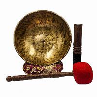 [full Moon Bowl], Buddhist Hand Beaten, Antique Finishing, [select Accessories]