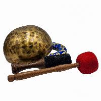 [handmade Singing Bowls], Buddhist Hand Beaten, Antique Finishing, [select Accessories]