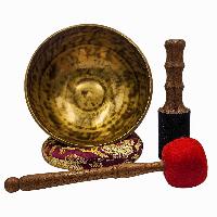 [handmade Singing Bowls], Buddhist Hand Beaten, Antique Finishing