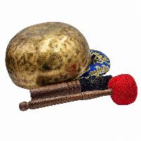 [handmade Singing Bowls], Buddhist Hand Beaten, Antique Finishing, [select Accessories]