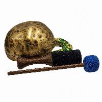 [handmade Singing Bowls], Buddhist Hand Beaten, Antique Finishing, [select Accessories]