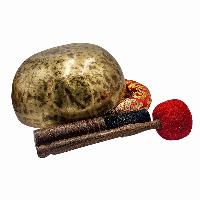 [handmade Singing Bowls], Buddhist Hand Beaten, Antique Finishing, [select Accessories]