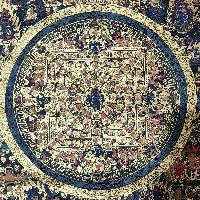 Buddha Mandala Thangka, Buddhist Traditional Painting, Hand Painted