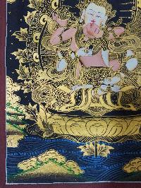Vajrasattva Thangka, Buddhist Traditional Painting, Hand Painted
