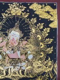 Vajrasattva Thangka, Buddhist Traditional Painting, Hand Painted
