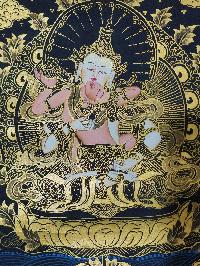 Vajrasattva Thangka, Buddhist Traditional Painting, Hand Painted