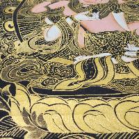 Vajrasattva Thangka, Buddhist Traditional Painting, Hand Painted