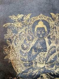Buddha Paper Thangka, Buddhist Traditional Painting, Hand Painted