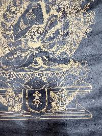 Buddha Paper Thangka, Buddhist Traditional Painting, Hand Painted