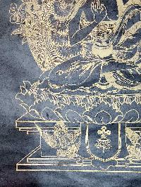 Buddha Paper Thangka, Buddhist Traditional Painting, Hand Painted