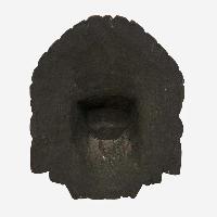 [cheppu], Handmade Wooden Mask, Wall Hanging, [painted], Poplar Wood