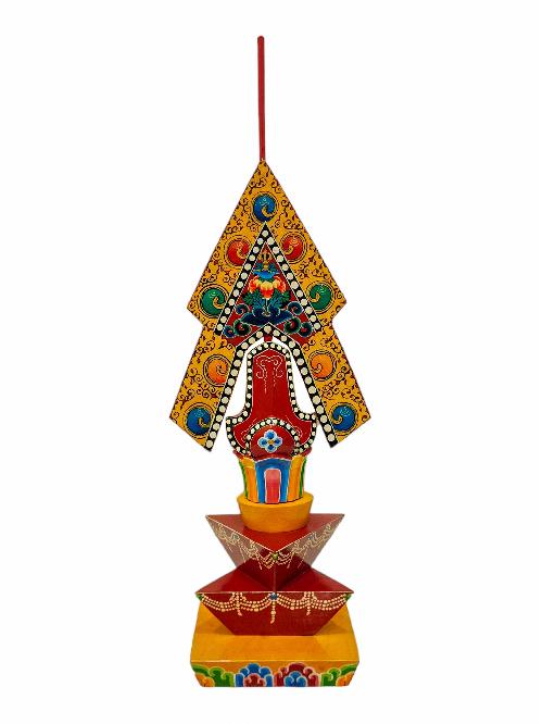 [torma], Handmade Tibetan Torma, [painted]