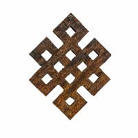 [endless Knot], Handmade, Wall Hanging, [stone Setting]