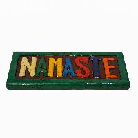 [namaste], Handmade Wall Hanging, [painted]