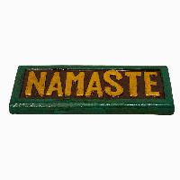 [namaste], Handmade Wall Hanging, [painted]