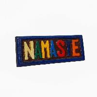 [namaste], Handmade Wall Hanging, [painted]