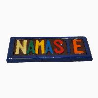 [namaste], Handmade Wall Hanging, [painted]