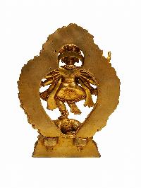 [ganesh], Buddhist Miniature Statue, [full Gold Plated]
