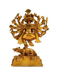 [ganesh], Buddhist Miniature Statue, [full Gold Plated]