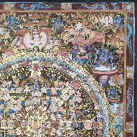 Mandala, Buddhist Traditional Painting, Hand Painted