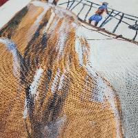 Mt. Ama Dablam [mt. Everest], Hand Painted