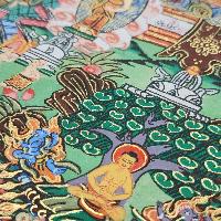 Buddha Life Story, Buddhist Traditional Painting, Hand Painted