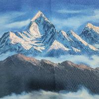 Mt. Ama Dablam [mt. Everest], Hand Painted