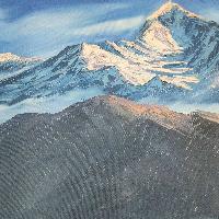 Mt. Ama Dablam [mt. Everest], Hand Painted