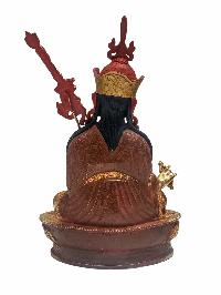 [padmasambhava], Buddhist Statue, [partly Gold Plated] With [face Painted]