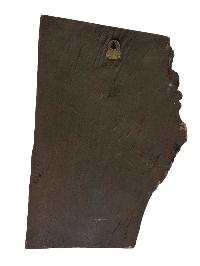 [baba Mask], Handmade Wooden Mask, Wall Hanging, [painted], Poplar Wood