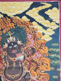 [vajrapani], Buddhist Traditional Painting, Hand Painted, [rare Find], [old Stock Thangka]