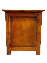 Tibetan Small Cabinet With One Door, [painted]