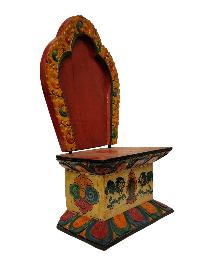 Wooden Altar [chesum] Base, Throne For Statue [traditional Color]