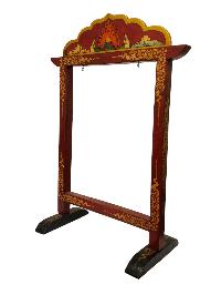 Tibetan Wooden Gong Stand