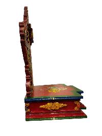 Wooden Altar [chesum] Base, Throne For Statue [traditional Color]