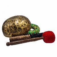 Jambati Singing Bowl, [tiger Antique], Buddhist Hand Beaten, Antique Finishing, [select Accessories], [select Accessories]
