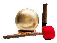 Jambati Singing Bowl, [moon Bowl], [jhumkat], Buddhist Hand Beaten, Antique Finishing, [select Accessories], [select Accessories]