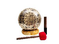 Buddhist Singing Bowl, [samadhi], Hand Beaten, [select Accessories], [select Accessories]