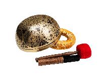 Buddhist Singing Bowl, [samadhi], Hand Beaten, [select Accessories], [select Accessories]