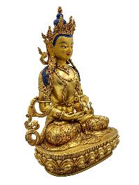 [aparimita], Buddhist Handmade Statue, [face Painted] And [gold Plated], [high Quality]