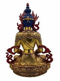 [aparimita], Buddhist Handmade Statue, [face Painted] And [gold Plated], [high Quality]