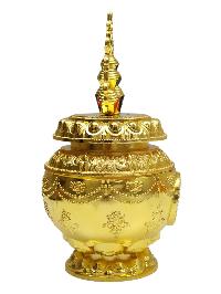 Metal Kalash, Yang Bhumpa, Ospicious Kalash, For Precious Jewelery