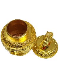 Metal Kalash, Yang Bhumpa, Ospicious Kalash, For Precious Jewelery