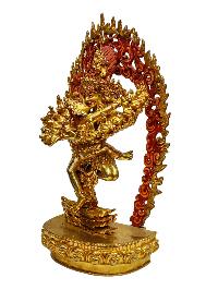 [hevajra], Buddhist Handmade Statue, [full Gold Plated], [painted Face], [high Quality]